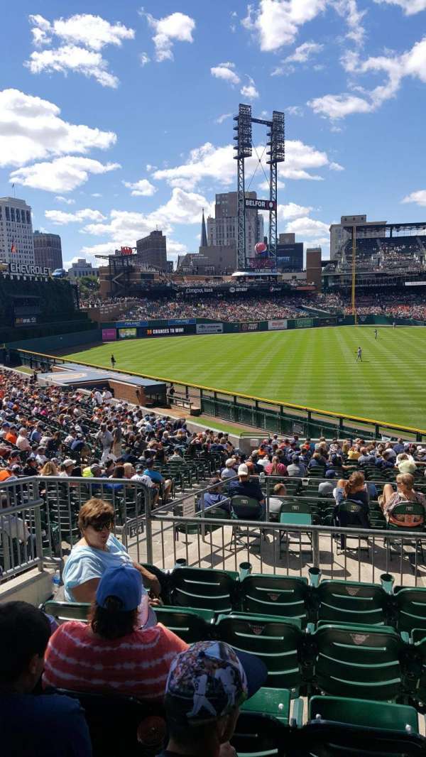 Comerica Park, section: 144, row: FF, seat: 14