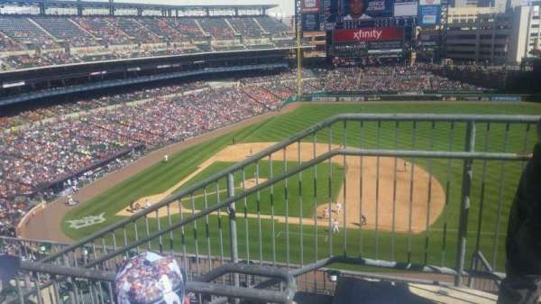Comerica Park, section: 321, row: 2, seat: 1