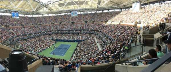 Arthur Ashe Stadium, section: 303, row: E, seat: 5