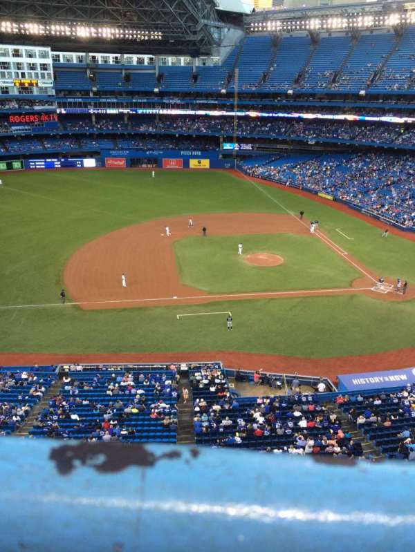 Rogers Centre, section: 531, row: 1, seat: 3