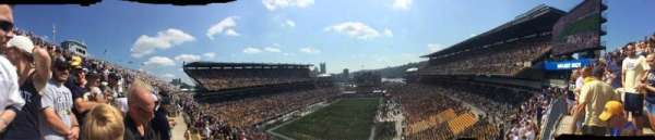 Acrisure Stadium, section: 525, row: F, seat: 10