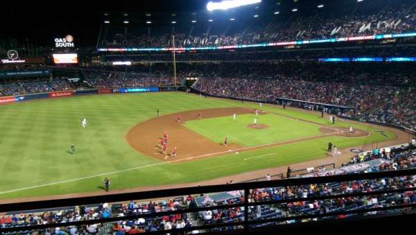 Turner Field, section: 316, row: 2, seat: 108