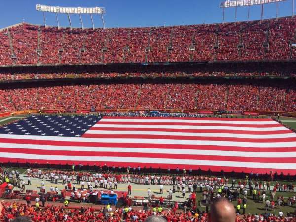 Arrowhead Stadium, section: 323, row: 3, seat: 6