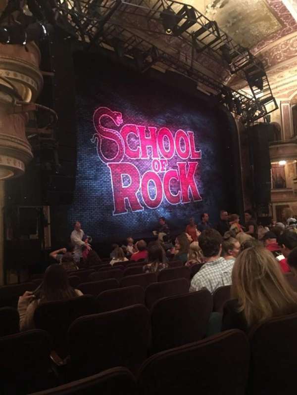 Winter Garden Theatre, section: Orchestra L, row: L, seat: 31