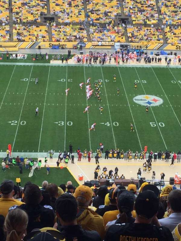 Acrisure Stadium, section: 533, row: X, seat: 7
