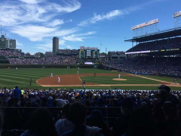 Wrigley Field, section: 108, row: 4, seat: 13