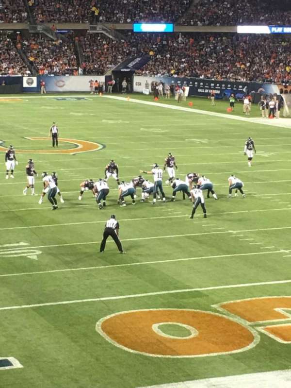Soldier Field, section: 254, row: 1, seat: 7