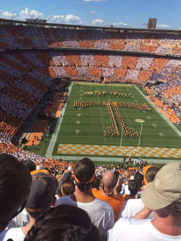 Neyland Stadium, section: MM, row: 23, seat: 15