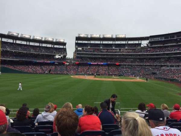 Nationals Park, section: 104, row: J, seat: 3