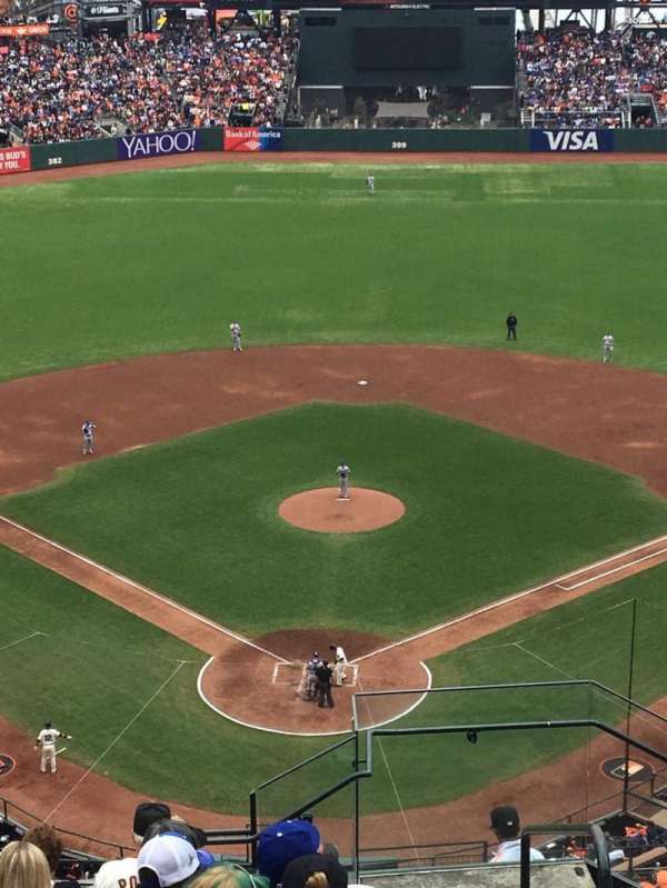 Oracle Park, section: VR315, row: 9, seat: 1