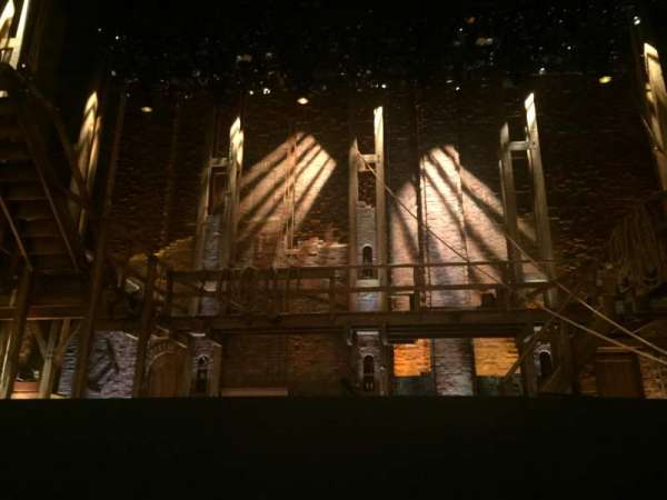 CIBC Theatre, section: Orchestra C, row: B, seat: 108