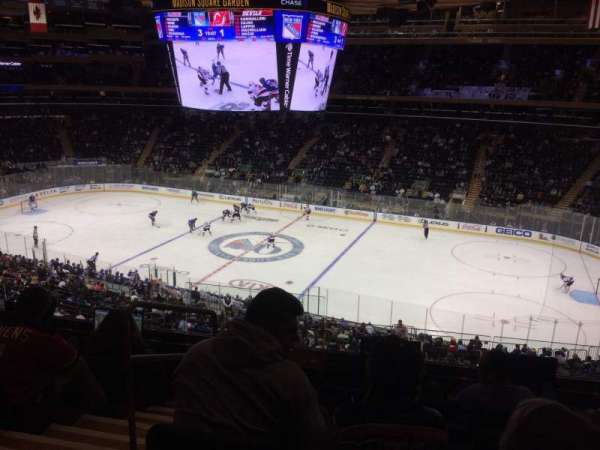 Madison Square Garden, section: 213, row: 5, seat: 3-4