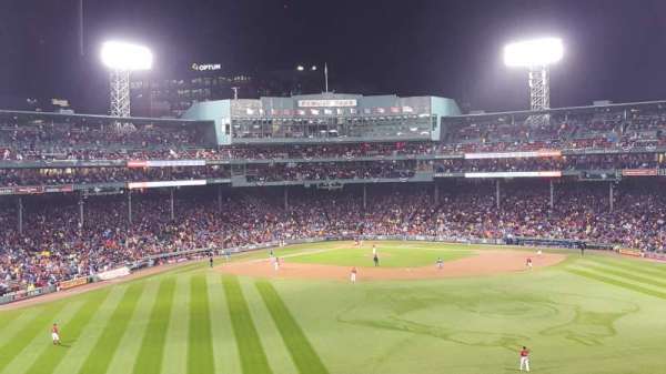 Fenway Park, section: Bleacher 37, row: 35