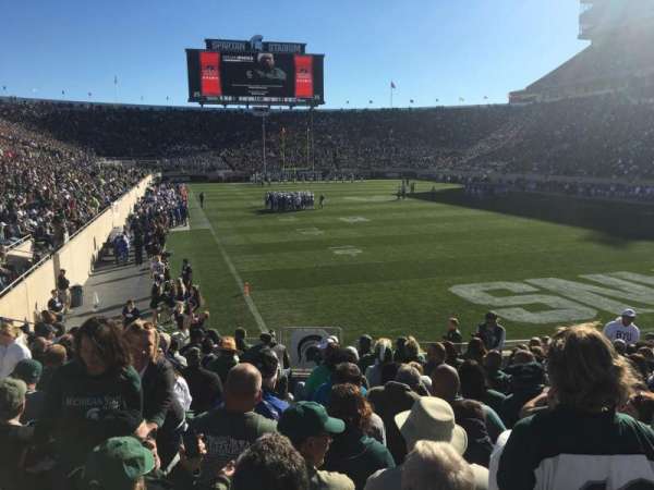 Spartan Stadium, section: 3, row: 17, seat: 33