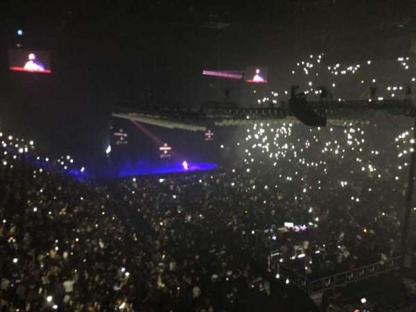 Centre Bell, section: 221, row: A, seat: 6