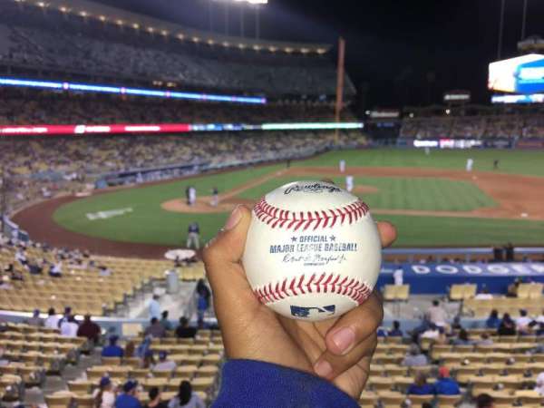 Dodger Stadium, section: 25FD, row: X, seat: 1