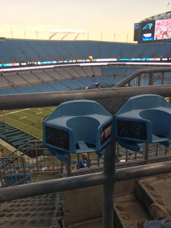Bank of America Stadium, section: 522, row: 5, seat: 1