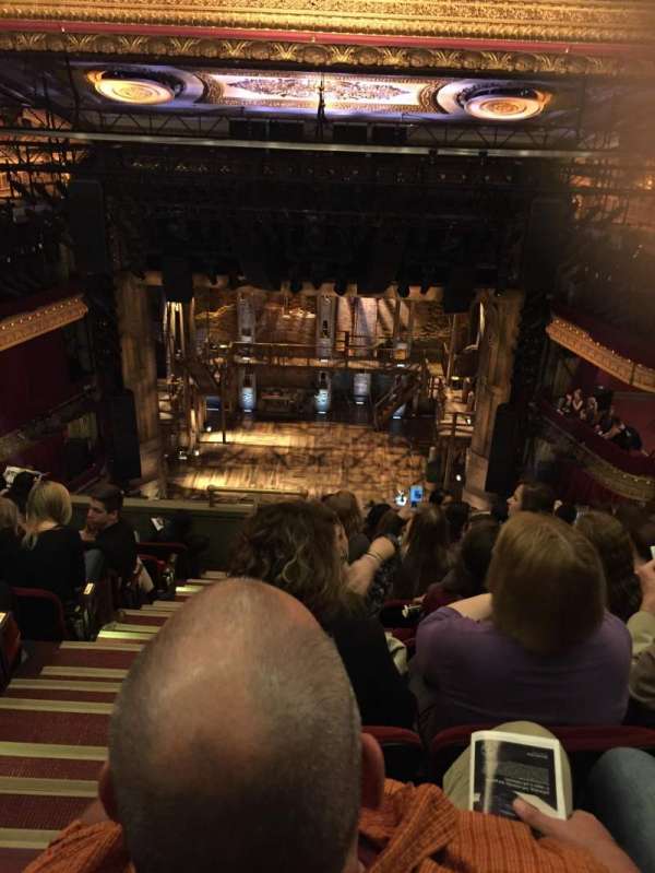 CIBC Theatre, section: Balcony RC, row: H, seat: 402