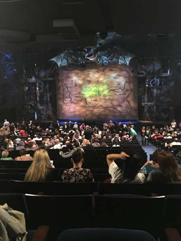 Gershwin Theatre, section: Orchestra C, row: X, seat: 117
