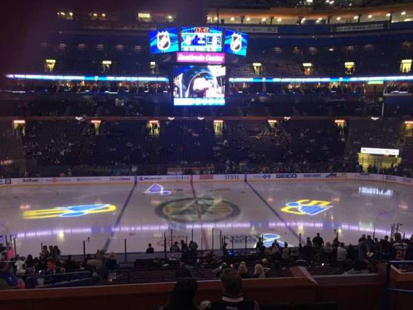 Enterprise Center, section: 103C, row: GG, seat: 14