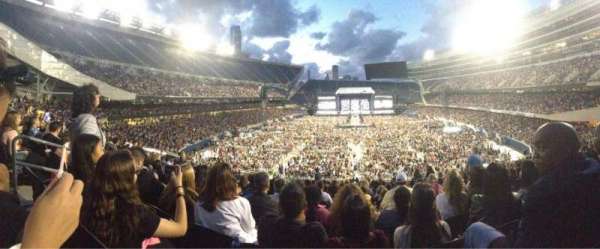 Soldier Field, section: 222, row: 15