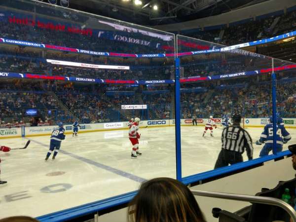 Benchmark International Arena, section: 116, row: C, seat: 1