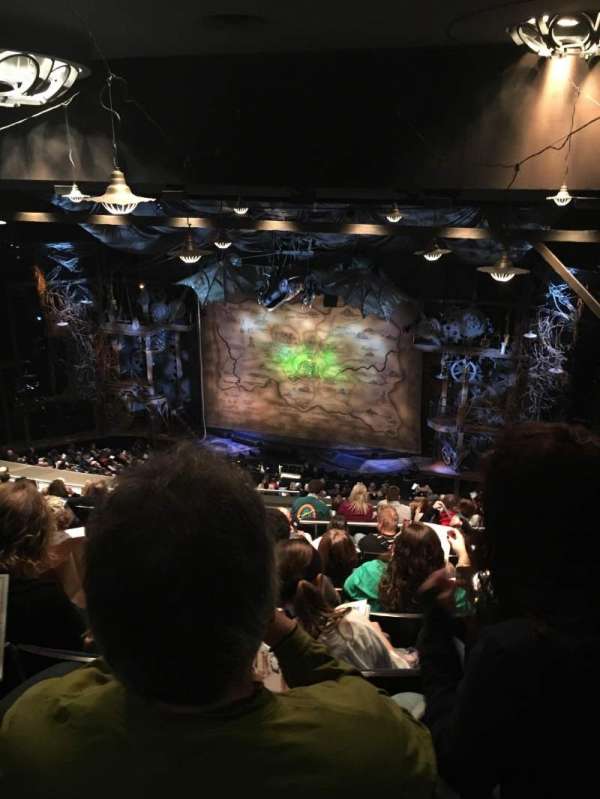 Gershwin Theatre, section: Rear Mezzanine R, row: M, seat: 10