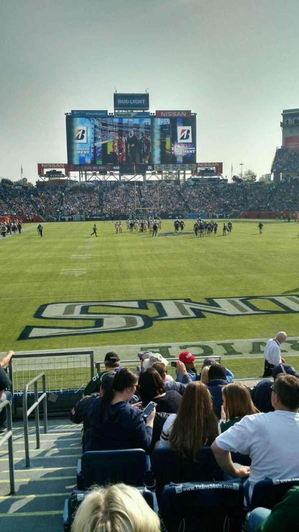 Nissan Stadium, section: 101, row: K, seat: 20
