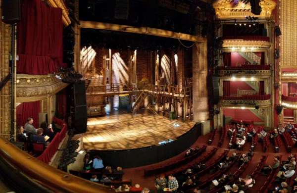 CIBC Theatre, section: Mezzanine L, row: A, seat: 9