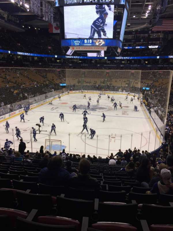Scotiabank Arena, section: 102, row: 25, seat: 5