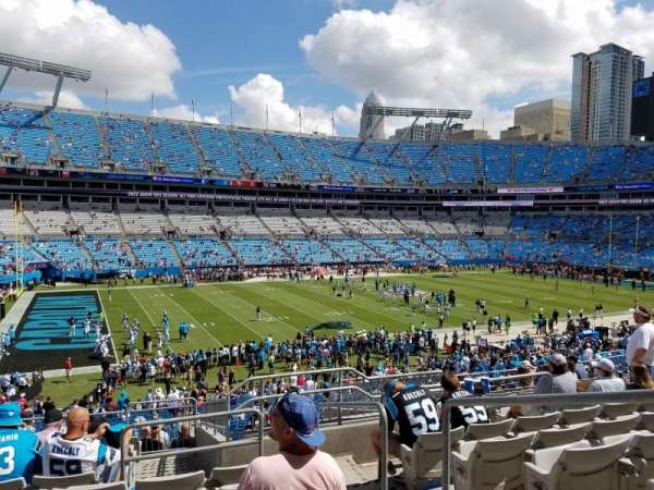 Bank of America Stadium, section: 348, row: 12, seat: 2