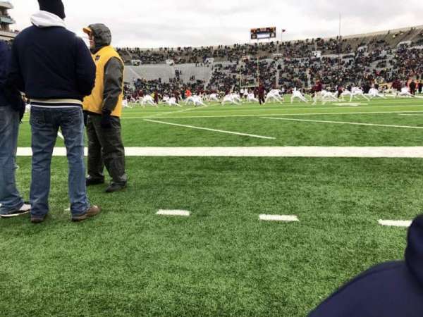 Notre Dame Stadium, section: 17, row: B, seat: 2