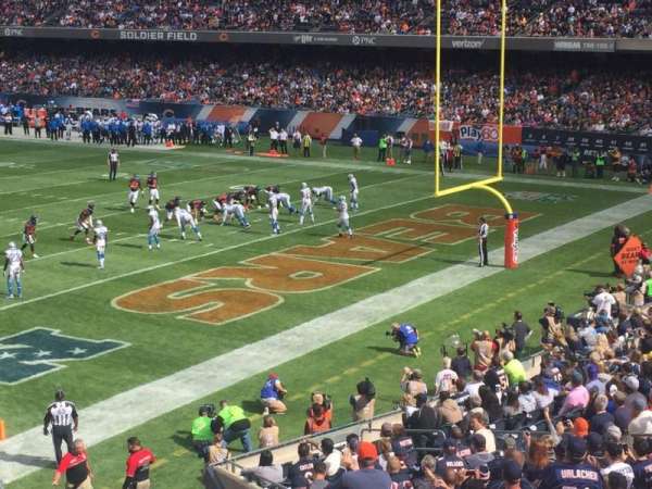 Soldier Field, section: 228, row: 3, seat: 9