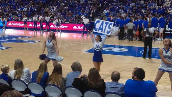 Rupp Arena, section: 12, row: DD