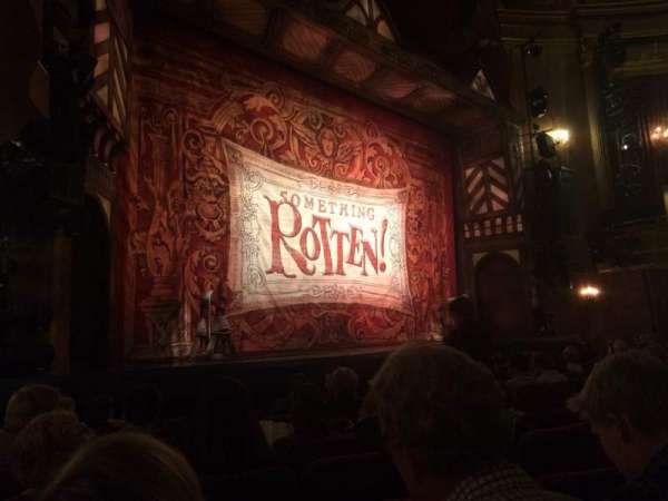 St. James Theatre, section: Orchestra L, row: J, seat: 19