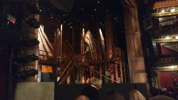 CIBC Theatre, section: Orchestra L, row: F, seat: 19