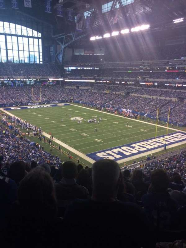 Lucas Oil Stadium, section: 431, row: 9, seat: 9
