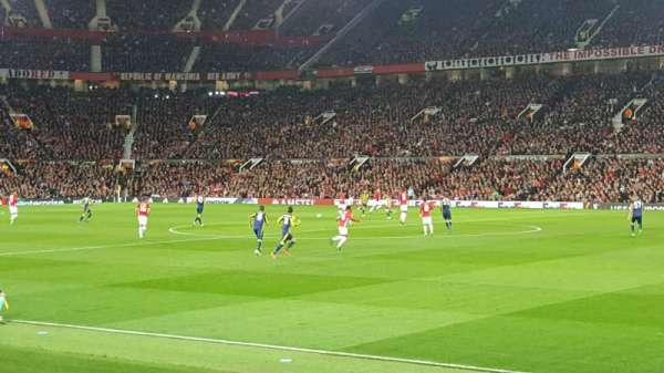 Old Trafford, section: S127, row: 4, seat: 53