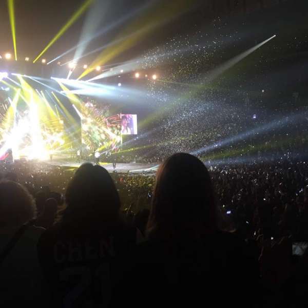 Prudential Center, section: 21, row: 10, seat: 7