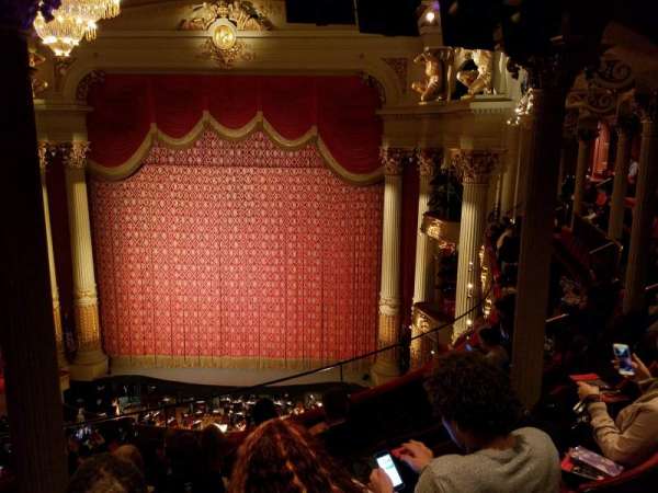 Academy of Music, section: Family Circle D, row: F, seat: 8