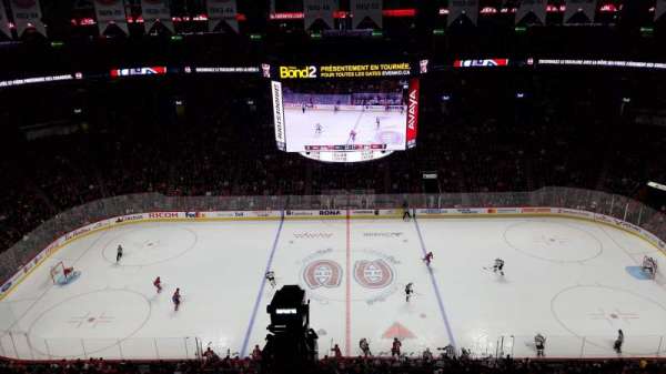 Centre Bell, section: 301, row: E, seat: 5