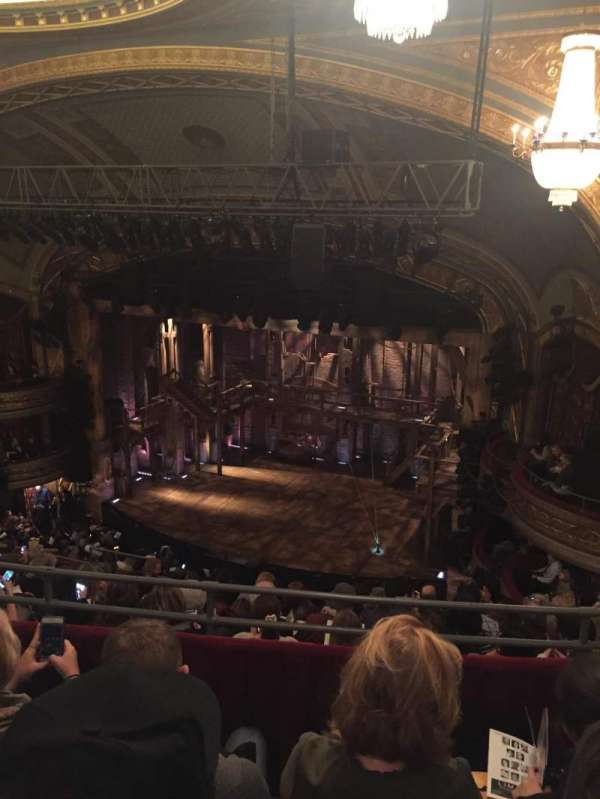 Richard Rodgers Theatre, section: Rear Mezzanine R, row: J, seat: 24