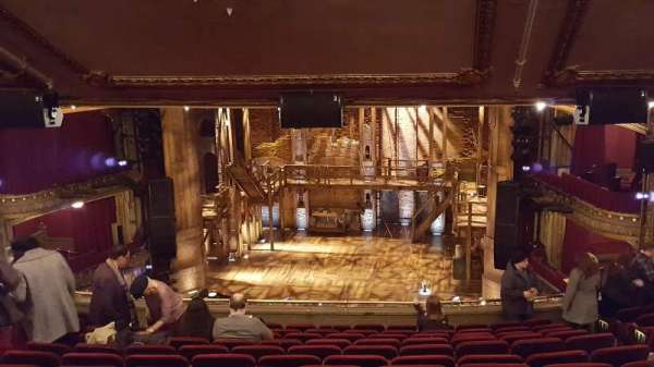 CIBC Theatre, section: Mezzanine RC, row: M, seat: 318