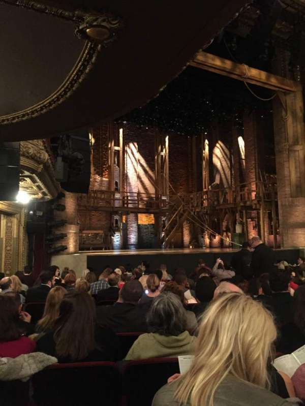 CIBC Theatre, section: Orchestra L, row: P, seat: 19