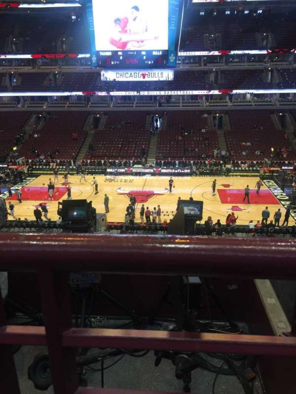 United Center, section: 317, row: 1