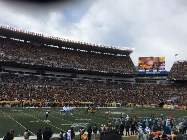 Acrisure Stadium, section: 107, row: BB, seat: 10