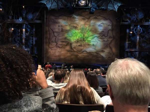 Gershwin Theatre, section: Orchestra C, row: N, seat: 108