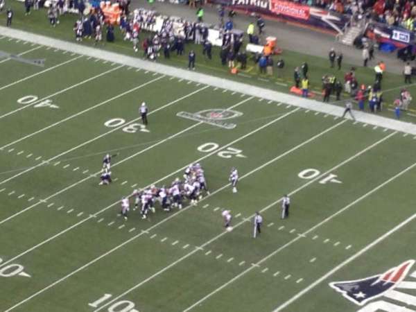 Gillette Stadium, section: 324, row: 24, seat: 15