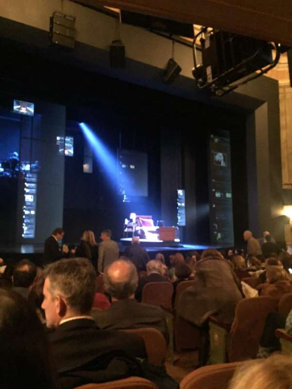 Music Box Theatre, section: Orchestra L, row: O, seat: 7