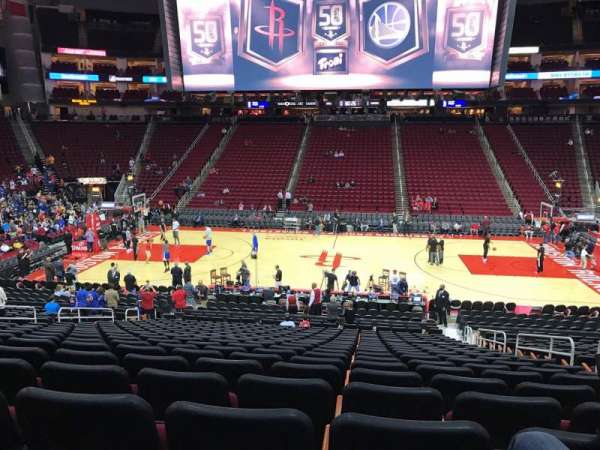 Toyota Center, section: 120, row: 21, seat: 5